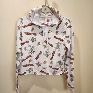 TOM and  JERRY hooded sweatshirt size XS